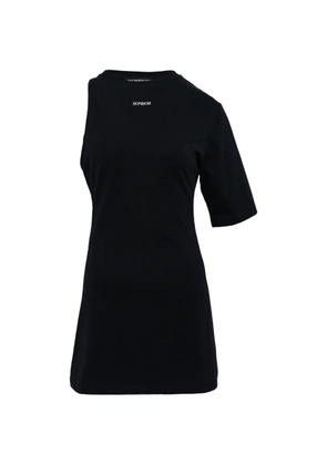 BONBOM cut-out jersey mini dress - Black