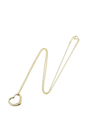 Tiffany & Co. Pre-Owned 2010s open heart necklace - Gold
