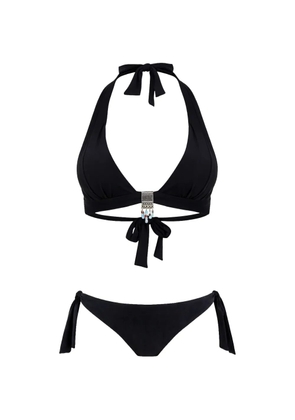 BANANA MOON beaded-detail bikini - Black