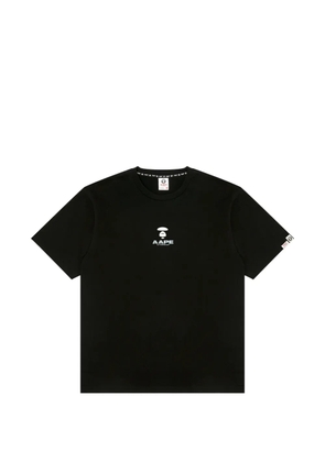 AAPE BY *A BATHING APE® logo-print T-shirt - Black