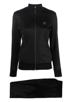 Plein Sport logo-print tracksuit set - Black