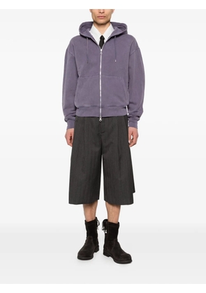 OUR LEGACY Rascal zip-up hoodie - Purple