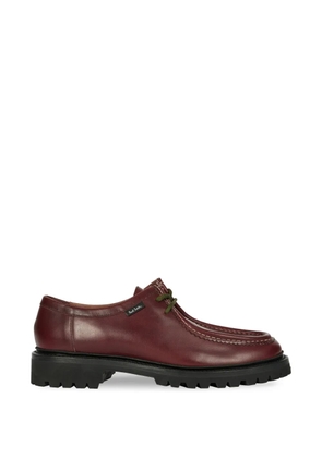 PS Paul Smith Rango logo-patch Derby shoes - Brown