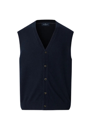 Hackett V-neck buttoned waistcoat - Blue