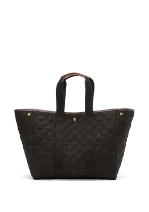 Rue De Verneuil quilted tote bag - Black