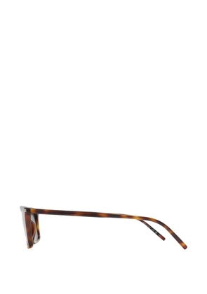 Saint Laurent Eyewear Betty Thin havana rectangle sunglasses - Brown