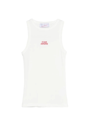 Giada Benincasa embroidered top - White