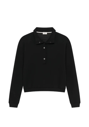 Repetto Ultra Soft Scuba button performance top - Black