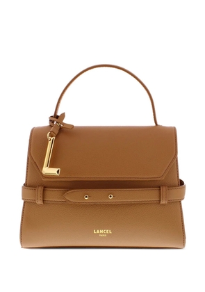 Lancel buckle leather tote bag - Neutrals
