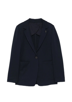 Alphatauri patch-pocket blazer - Blue