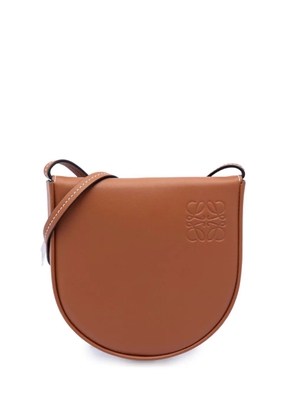 Loewe Pre-Owned 2010-2026 Small Soft Calfskin Heel Pouch crossbody bag - Brown