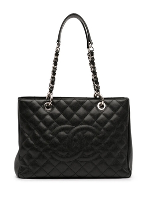CHANEL Pre-Owned 2009-2010 Caviar Grand Shopping tote bag - Black