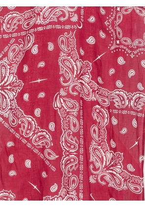 VENUJA paisley-print sarong - Red