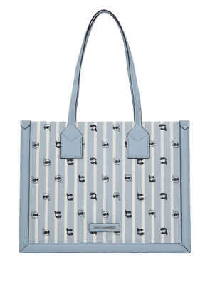 Karl Lagerfeld medium Ikon tote bag - Blue