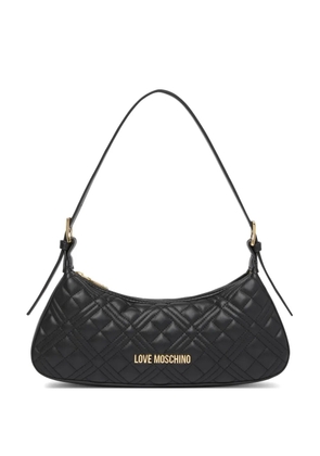 Love Moschino quilted shoulder bag - Black