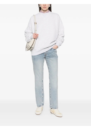 7 For All Mankind frayed-trim jeans - Blue