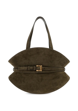 Balmain medium Shuffle belt tote bag - Green