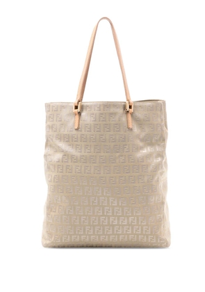 Fendi Pre-Owned 2000-2010 Zucchino Canvas tote bag - Brown