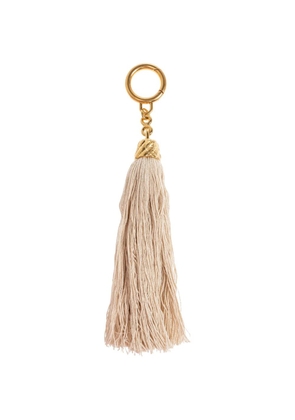 Balmain tassel keyring - Neutrals