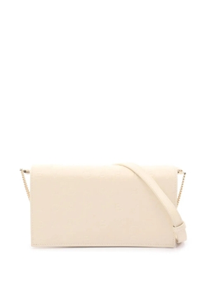 Bvlgari Pre-Owned 2010-2026 Calfskin Infinitum Chain Wallet crossbody bag - Brown