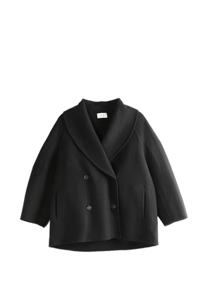 The Row double-breasted jacket - Black