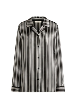 12 STOREEZ striped pyjama set - Black