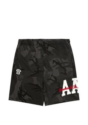 AAPE BY *A BATHING APE® camouflage-print drawstring shorts - Black