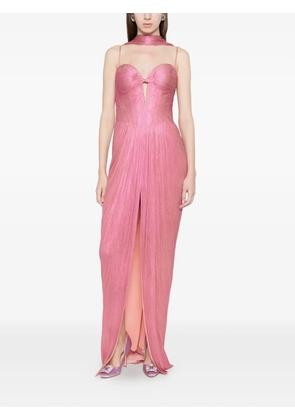 Maria Lucia Hohan draped maxi dress - Pink