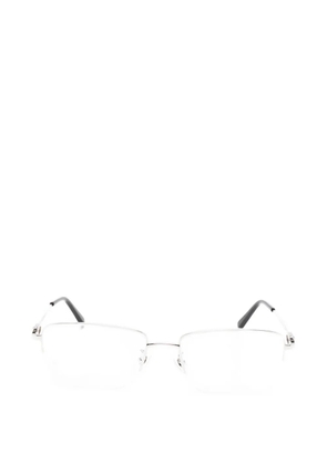 Cartier Eyewear rectangle-frame glasses - Silver