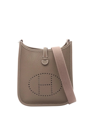 Hermès Pre-Owned 2025 Clemence Evelyne TPM crossbody bag - Grey