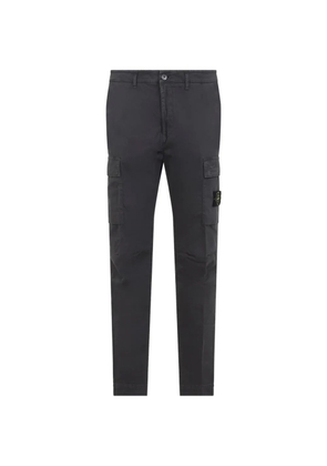 Stone Island logo-patch pocket trousers - Grey