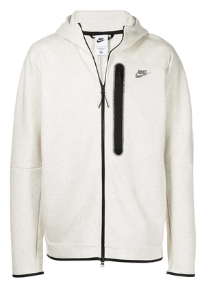 Nike NSW fleece full-zip hoodie - White