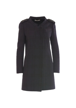 Prada Pre-Owned Vintage embellished shoulder coat - Purple