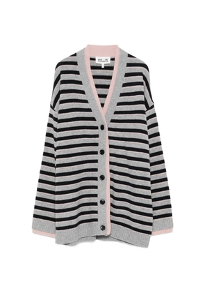 Baum Und Pferdgarten Cissia striped button cardigan - Grey