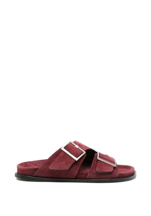 ALOHAS Alba suede sandals - Red