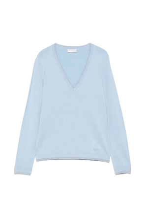 LIU JO V-neck sweater - Blue