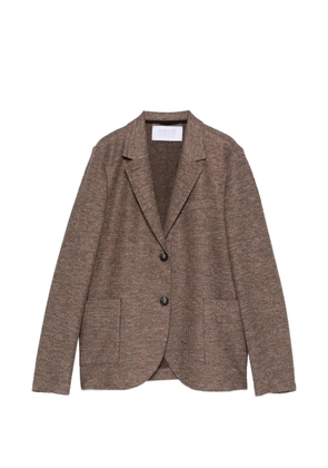 Harris Wharf London notched-lapels blazer - Brown