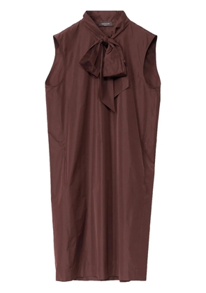 Fabiana Filippi taffeta dress - Red