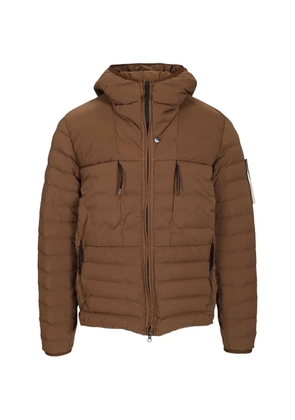 Stone Island Davis-TCc hood quilted jacket - Brown