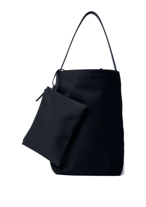 The Row large N/S Park tote bag - Black