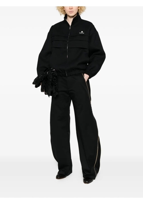 DARKPARK zip-detail trousers - Black