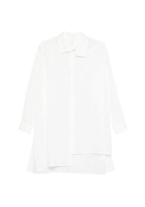 Y's asymmetric shirt - White