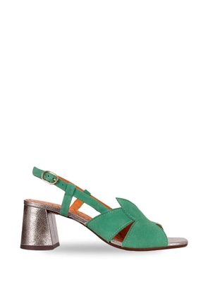Chie Mihara Rutter cut-out sandals - Green