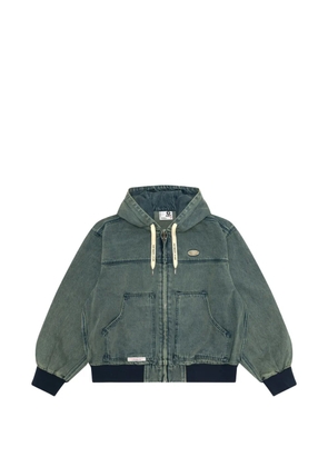 AAPE BY *A BATHING APE® hooded zip jacket - Blue