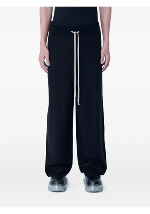 Rick Owens elasticated drawstring trousers - Black
