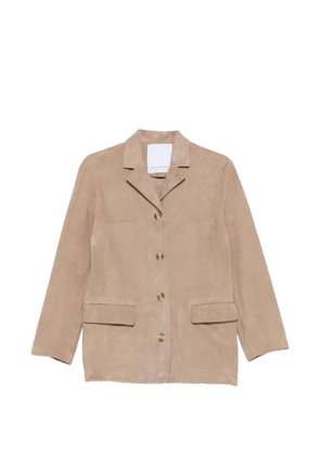 blusotto button-up jacket - Neutrals