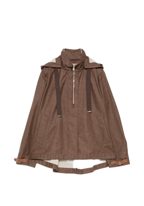 Herno hooded jacket - Brown