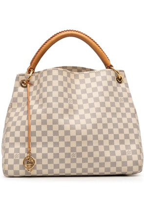 Louis Vuitton Pre-Owned 2000-2025 Damier Azur Artsy MM hobo bag - White