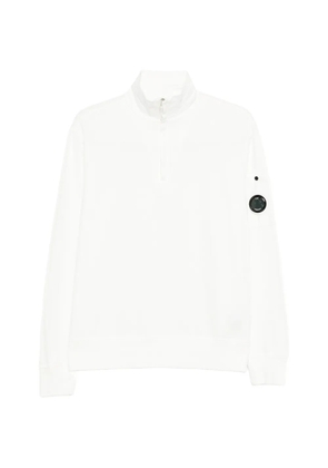 C.P. Company half-zip sweatshirt - White