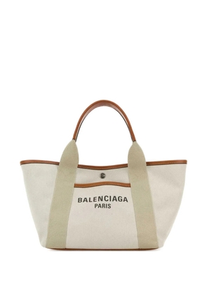Balenciaga small Biarritz tote bag - Neutrals